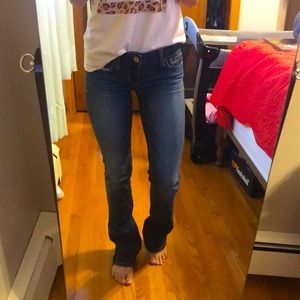 American Eagle size 0 skinny kick jeans